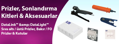 PRİZLER, SONLANDIRMA KİTLERİ & AKSESUARLAR
